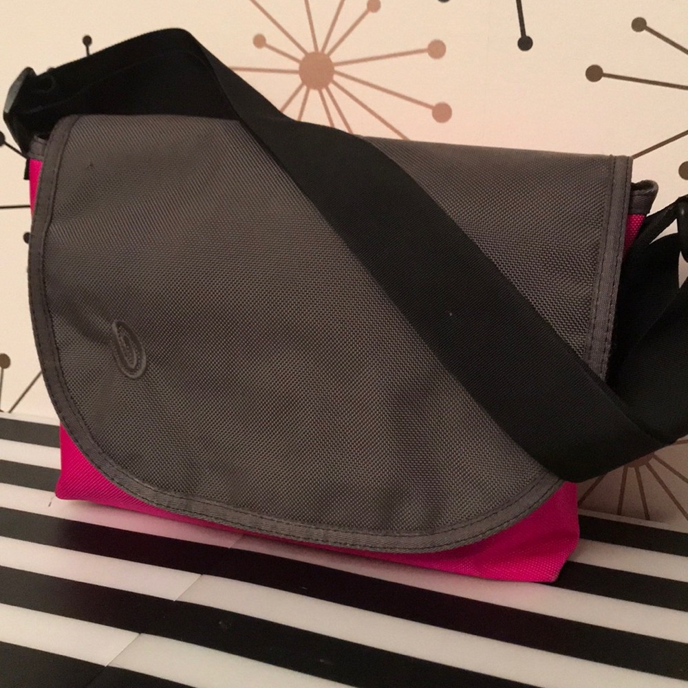 Custom XS Timbuk2 nylon crossbody messenger bag